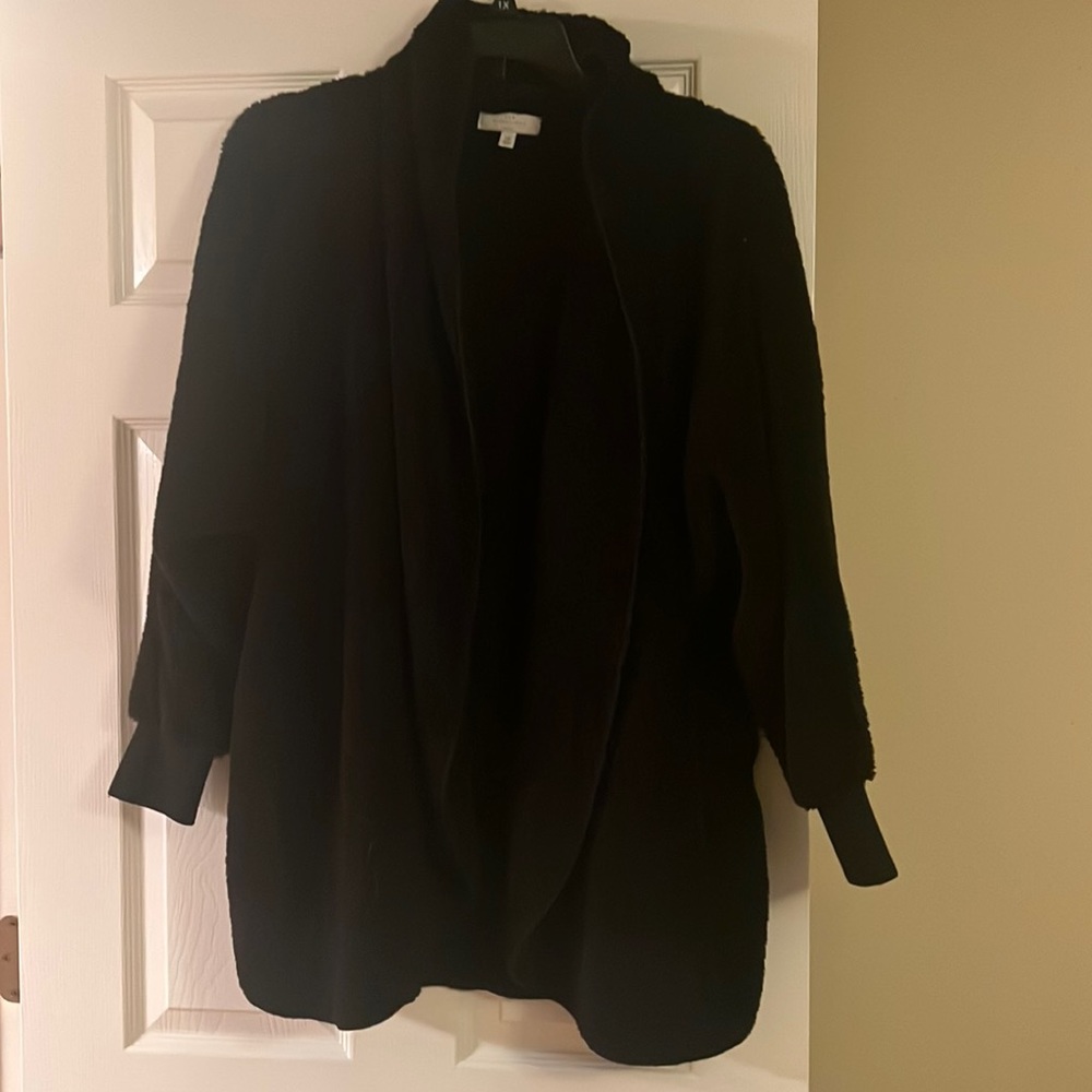 Worn once very nice and soft ladies jacket